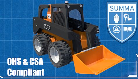 skid steer online training|employee training for skid steer.